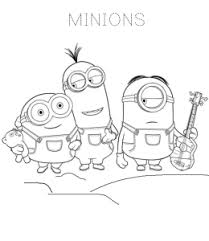 Search through 623,989 free printable colorings at getcolorings. Despicable Me Minions Coloring Pages Playing Learning