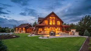 One of the most popular styles, a post and beam log home uses full logs as a structural support providing a natural log surface inside and outside the fewer logs are used compared to a full scribe style, making these homes more cost effective. 12 Beautiful Post And Beam Homes Traditional Meets Modern Log Cabin Hub