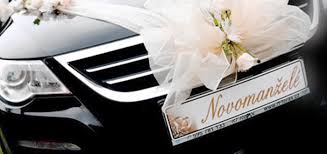 Image result for svatební  výzdoba auta