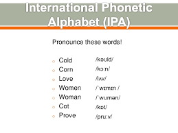 The phonetic alphabet was created to establish words for each letter of the alphabet in order to make oral communication easier when an audio transmission is not clear or when the speaker and listener. Intro To Linguistics 7 Phonetics Phonetics Transcription And Supras