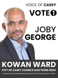 💥As a proud member of the Kowan Ward community, I am running for City of  Casey Council to bring fresh perspectives, transparent governance, and a  commitment to enhancing our local area. I