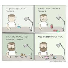 The Tea Republicbest To Just Stick With Tea Repost Poorlydrawnlines Comic Tea Coffee Hipster Cool Programmer Humor Funny Memes Funny