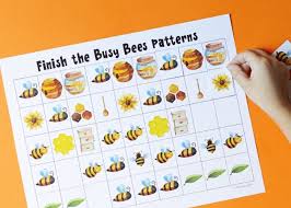 The math worksheets and other resources below are listed by subject. Bee Math Activities For Kids