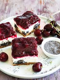 Jetzt ausprobieren mit ♥ chefkoch.de ♥. Kirsch Mohn Quark Kuchen Vom Blech Rezeptebuch Com