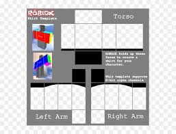 Download Https I Imgur Com L2dqyt5 Shirt Clothing Template Roblox Clipart 1610415 Pikpng