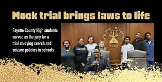 Mock trial brings laws to life for Tigers