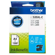 Spare more, accomplish more with minimal effort super high return inkbenefit cartridges and remote systems administration capacity. Ink Cyan Brother Lc 535xlc Officemate