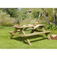 Gartenbank Mit Tisch Holz Tegernsee Gartenpirat Wooden Picnic Tables Metal Picnic Tables Picnic Table