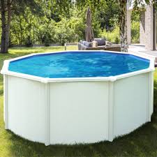 Facile et rapide à installer, vous aurez la possibilité. Piscine Saphir En Metal Hors Sol Ronde O390x120cm Trigano