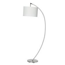 Noah Curved Nickel Floor Lamp At Laura Ashley Curved Floor Lamp Nickel Floor Lamp Lamp