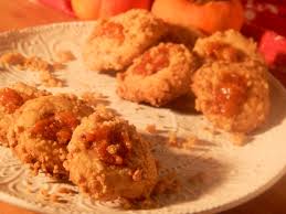 The cream may be flavoured with coffee, vanilla, chocolate or strawberry, and there is also often a thin layer of jam or fresh berries in between the meringue and the cream. Austrian Jam Cookies Recipe Allrecipes