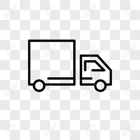 Icône De Vecteur De Camion Isolé Sur Fond Transparent, Concept Logo Camion Clip Art Libres De Droits, Svg, Vecteurs Et Illustration. Image 109085921