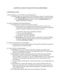 Wallace is an associate professor. Chapter 2 From Hunches To Testable Hypotheses