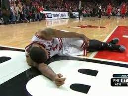 Injury bug started in rose's life in as he injured his left knee in the 2012 playoffs as he tore his acl. Video Derrick Rose Tore His Acl And Will Miss The Rest Of The Playoffs