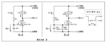 Lowpower Mosfet Batterie Abschaltverzogerung Bs170 Bc560 Bc517 Darlington Highsite Power Mosfet