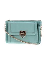 details about ivanka trump women blue crossbody bag one size