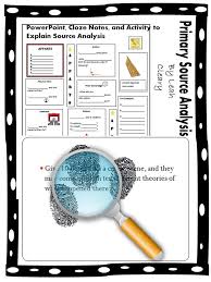 Primary And Secondary Source Analysis Lesson Primary And Secondary Sources Secondary Source Primary Sources