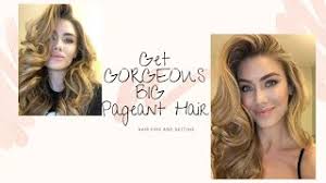 Check spelling or type a new query. How To Get Gorgeous Big Pageant Hair With Pin Curls Youtube