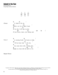 Island in the sun ukulele chords