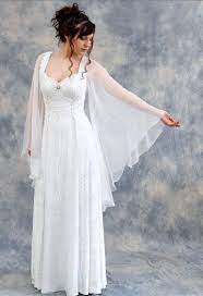 Pin By Wanderingwillowgifts On Weddings Celtic Wedding Dress Medieval Wedding Dress Pagan Wedding Dresses