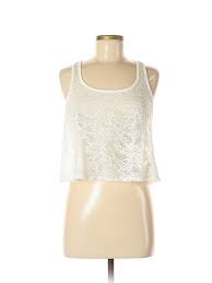 Details About Xxi Women Ivory Sleeveless Blouse Sm Petite