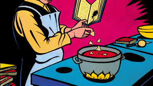 To use metal and the radiation of hot air, oil or fat to transfer heat is a ___ cooking technique dry. What S The Point Of Food In Fiction The New Yorker