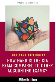 Cia Exam Vs Other Accounting Exams Accounting Exam Exam Study Tips Exam