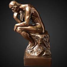 Man statue, the thinker statue thought sculpture, stone carving, person png. China Thinking Man Bronze Statue Reproduces All Of The Fine Details And Charm Of The Original Thinker Sculpture By Auguste Rodin China Thinking Man Bronze Statue And Charm Of The Original