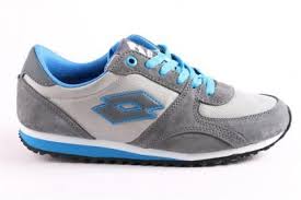 Lotto Erkek Gri Mavi Nubuk Deri Tpu Taban Gunluk Rahat Spor Ayakkabi Brooks Sneaker Shoes Sneakers