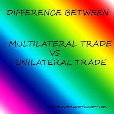 Difference Between Multilateral Agreements And Unilateral Agreements