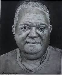 Retrato realista Del master en ambiental unah . Erasmo Sosa .