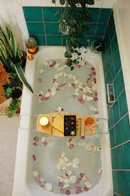 Treating Yourself To A Self Care Bath Black Blooms Bath Goals Flower Bath Dream Bath