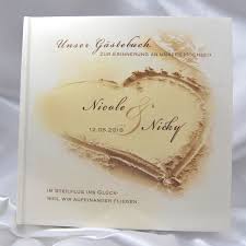 Www My Own Story De Personalisiertes Gastebuch Zur Hochzeit Mit Herz Am Strand Meer
