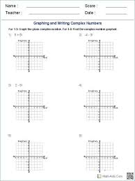 Graphing Absolute Value Equations Worksheet Solving Absolute Value Equations And Inequalities Wor Absolute Value Equations Complex Numbers Algebra 2 Worksheets