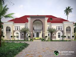 Architectural Design Proposal Of A Mansion Vila Nigeria Modern Architecture Building African House Classic House Exterior