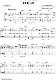 Na vrcholcích v noci panuje sníh,. Frozen Let It Go Noty Easy Piano Easy Piano Sheet Music Sheet Music
