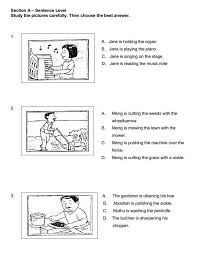 Exercise 2question 1.look at the picture carefully. Upsr English Paper 1 Section A Practices English Paper Music Notes Best Answer