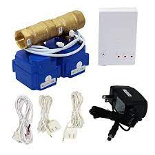 When the sensor puck comes in contact with water, the system will automatically shut down the water feed line and sound an audible alarm, thus avoiding extensive. E Sds Automatic Water Leak Shut Off Valve System Water Leak Detector With 2 Valves 2 Sensors And Sounds Alarm For Pipes 3 4 Npt Flood Prevention For Laundry Washing Machines Water Heaters And More Buy Online In Japan