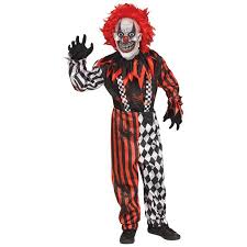 It said show up at the corner of sullivan and davis at exactly 11:00 . Freak Show Clown Child Costume Walmart Com