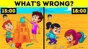 Find the mistake puzzle with answers. Only A Genius Will Find The Mistakes Picture Riddles With Answers Youtube