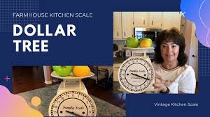 There are many types of inexpensive antique mercantile scales on ebay, such as large antique weighing scales and antique platform scales. Dollar Tree Diy Farmhouse Vintage Kitchen Scale Vintage Kitchen Scale Diy Youtube