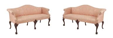 Twombly's untitled bolsena achieves $38 million; English Chippendale Pink Upholstery Settees