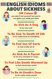 Medicine, medical equipments and tools. Learn English Idioms For Sickness English Vocabulary For Illness