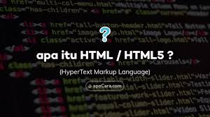 Gambar, video, tulisan, plugin, script. Apa Itu Html Apa Itu Html5