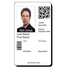 Custom id cards with holograms are great for government agencies, schools and large and small businesses. Call 855 Make Ids Id Card Template Employee Id Card Employee Id Card Template