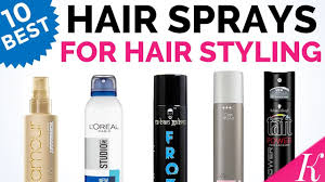 A good hair spray should consist of natural. 10 Best Hair Styling Sprays For Women Supreme Hold Styling Hairspray Youtube