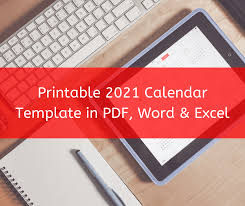 The blank and generic calendars are easy to edit or customize for your 2021 events. Printable Yearly 2021 Calendar Template In Pdf Word Excel