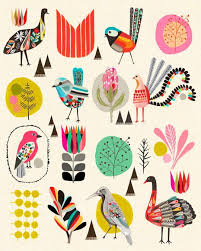 The Birds Of Australia By Kristina Sostarko Jason Odd Bird Art Bird Illustration Prints