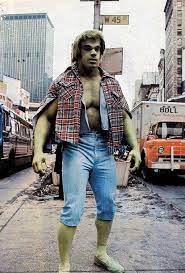 Lou Ferrigno In His Hulk Makeup Times Square New York 1978 9gag