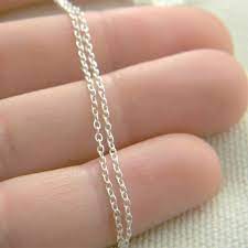 Silver Children Necklace Boys Girls Silver Chain Necklaces Goudkat